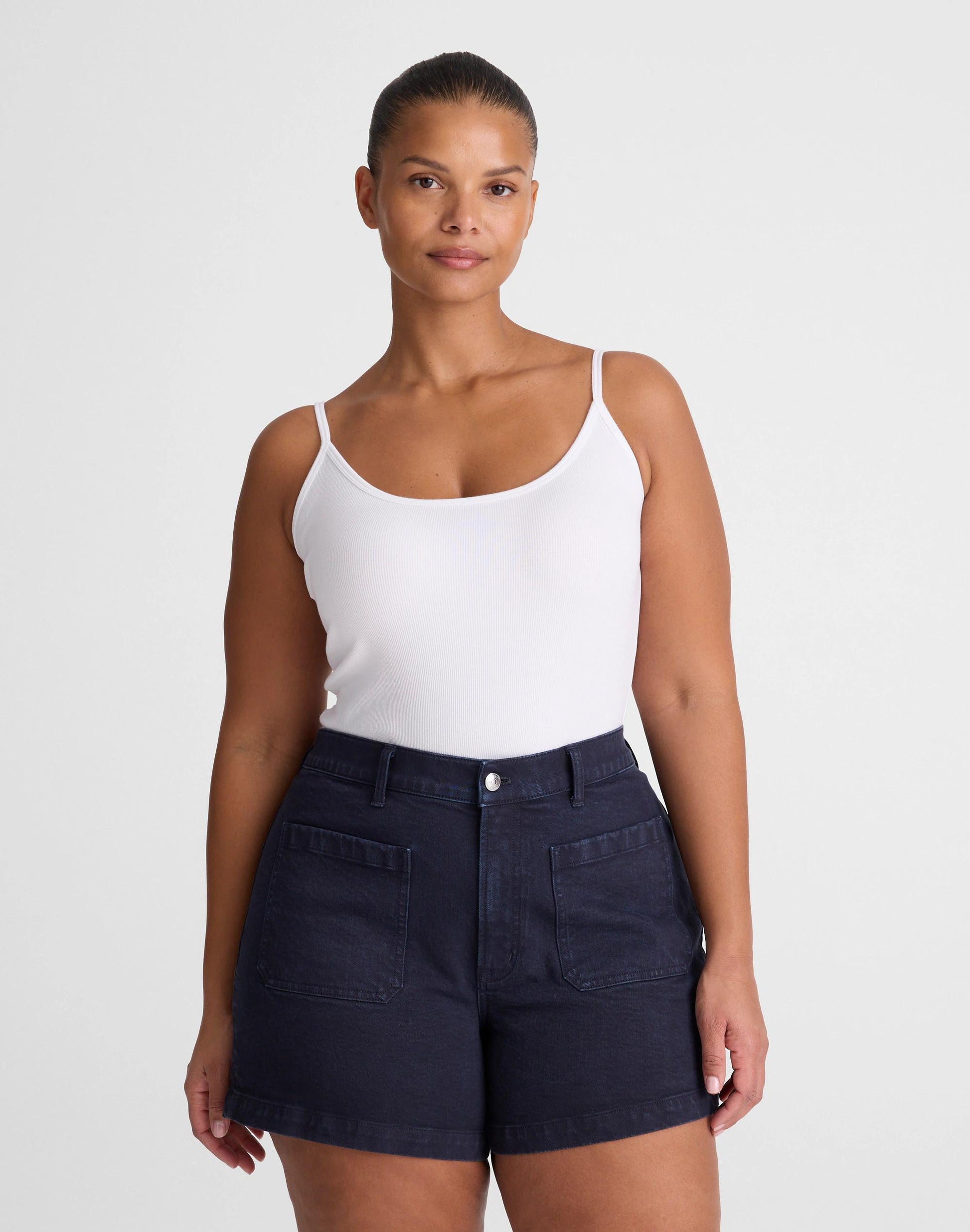 The Plus Emmy Short Classic Navy | Madewell