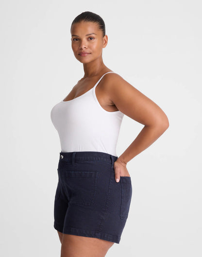 The Plus Emmy Short Classic Navy | Madewell