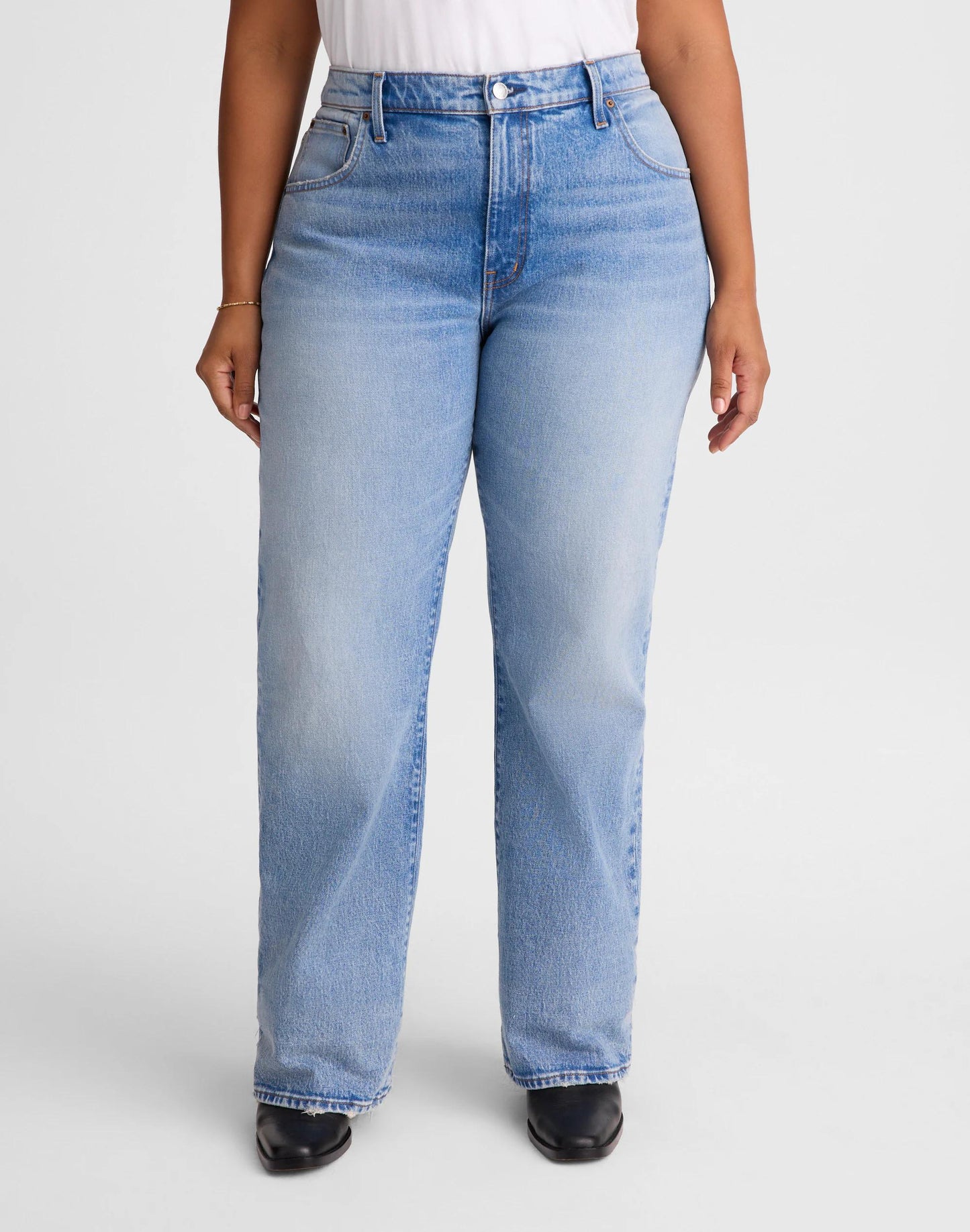 Plus Relaxed Bootcut Jeans Raebrook Wash | Madewell