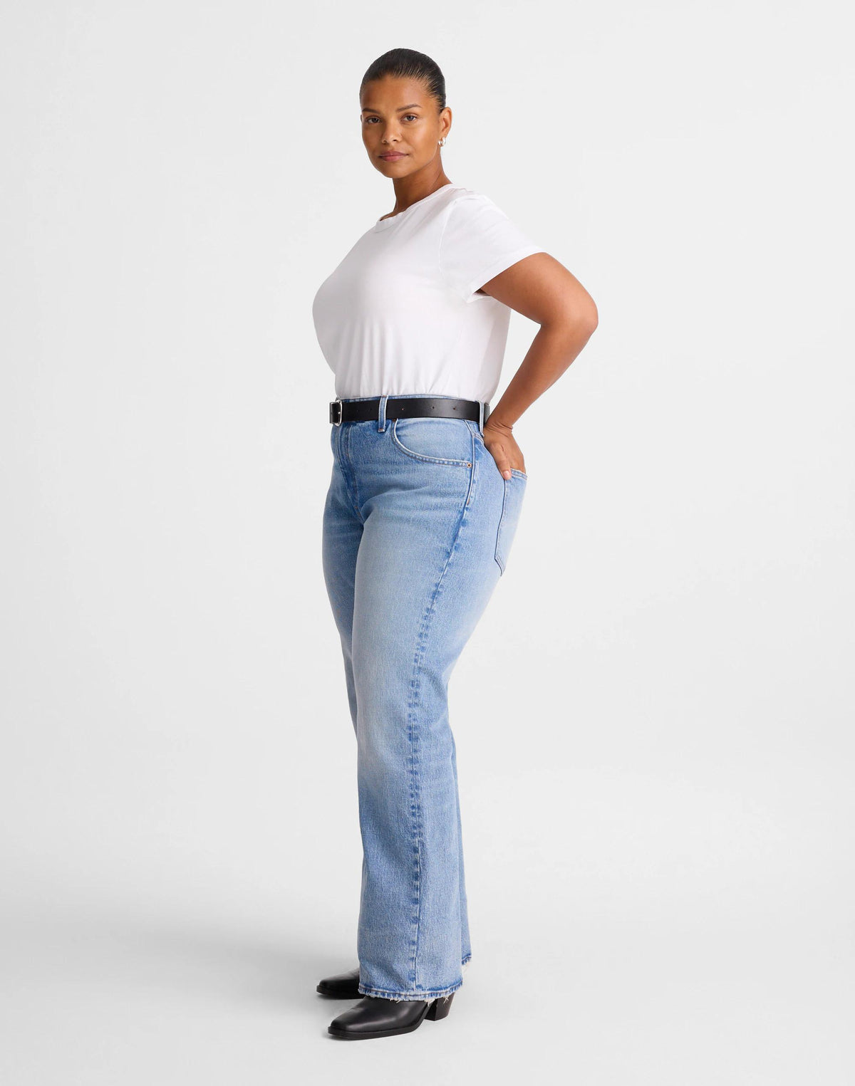 Plus Relaxed Bootcut Jeans Raebrook Wash | Madewell