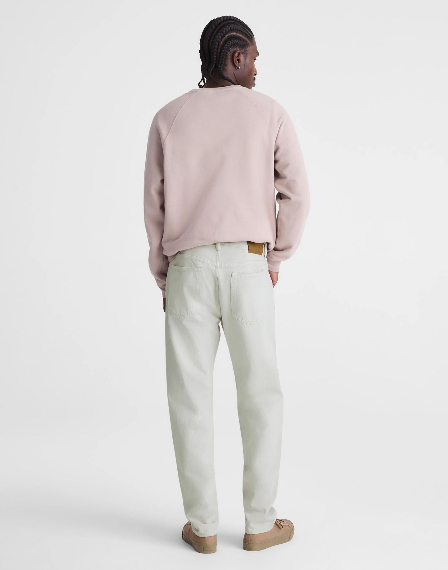 Relaxed Taper Jeans in Summerweight Denim Aluminum | Madewell