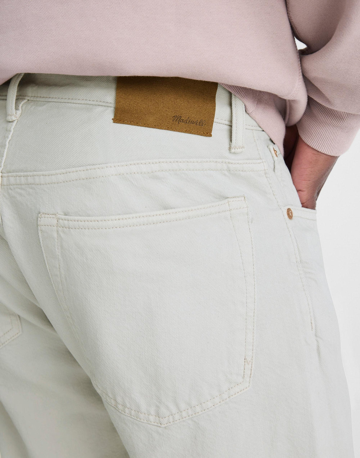 Relaxed Taper Jeans in Summerweight Denim Aluminum | Madewell