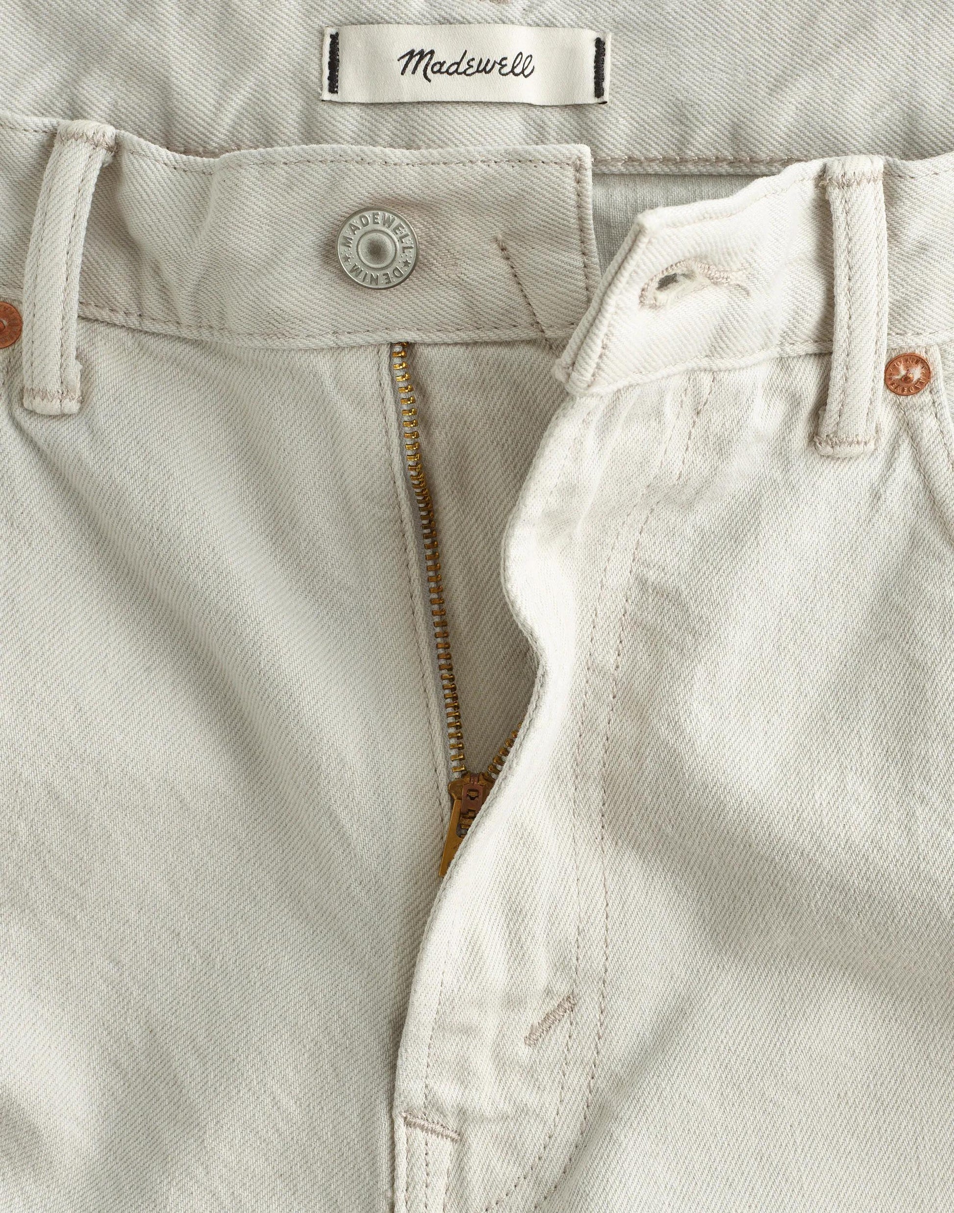 Relaxed Taper Jeans in Summerweight Denim Aluminum | Madewell