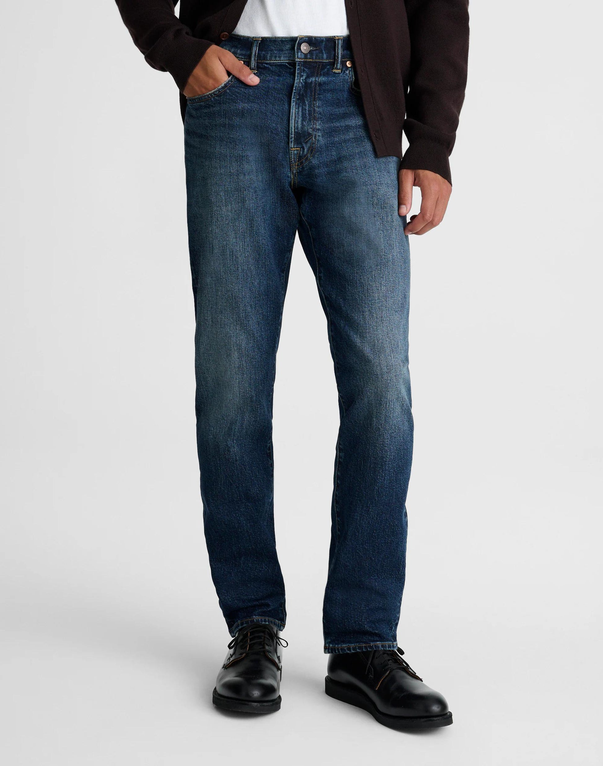Athletic Slim Jeans Danden Wash | Madewell
