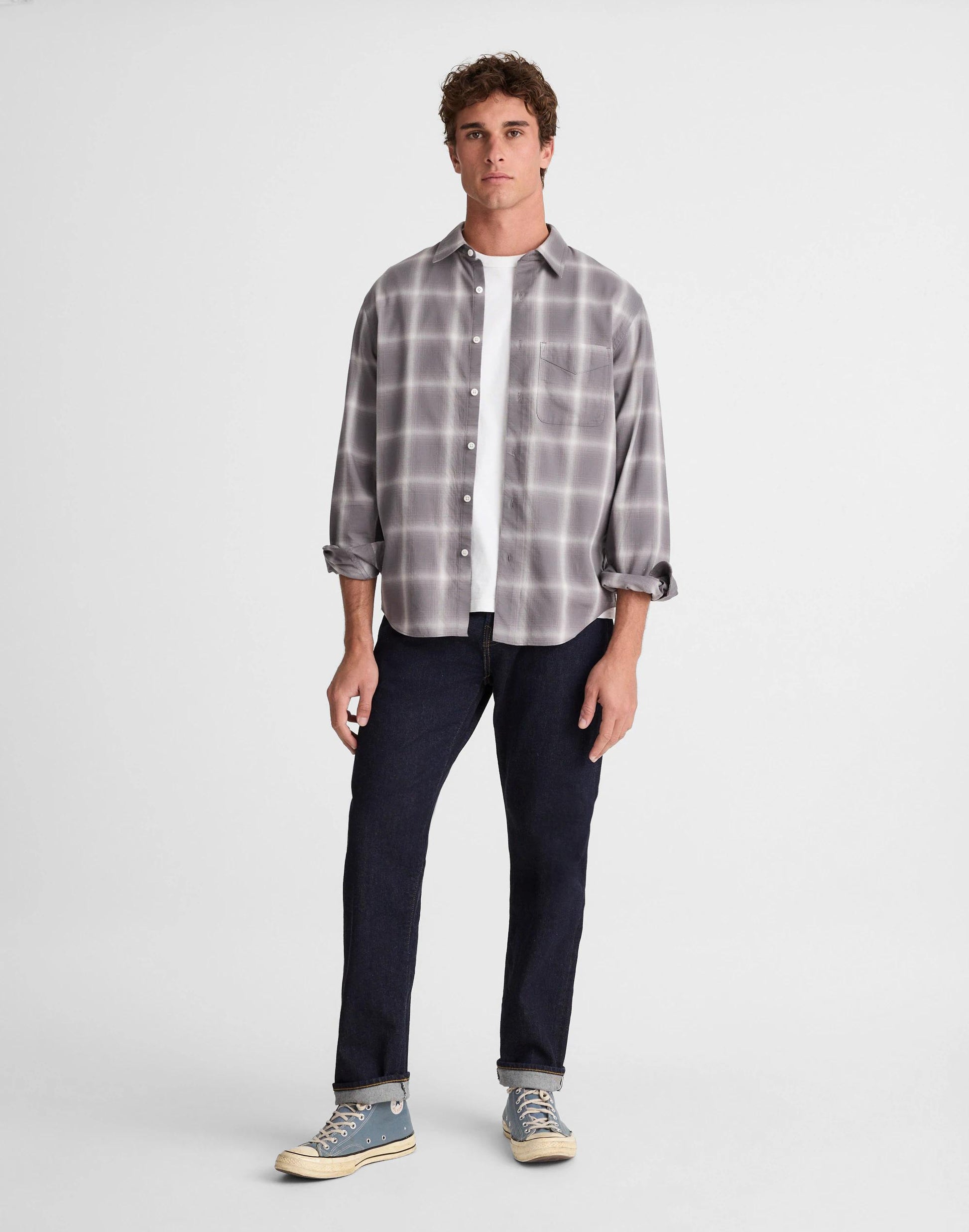 The 1991 Straight-Leg Jean in Artisan Comfort Selvedge Rinse | Madewell