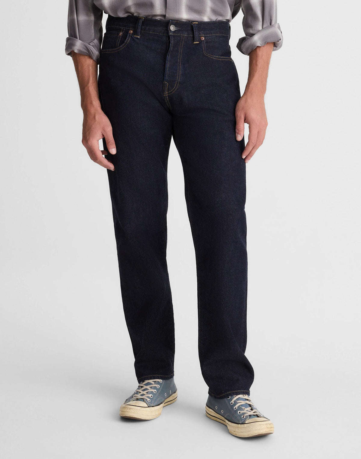 The 1991 Straight-Leg Jean in Artisan Comfort Selvedge Rinse | Madewell