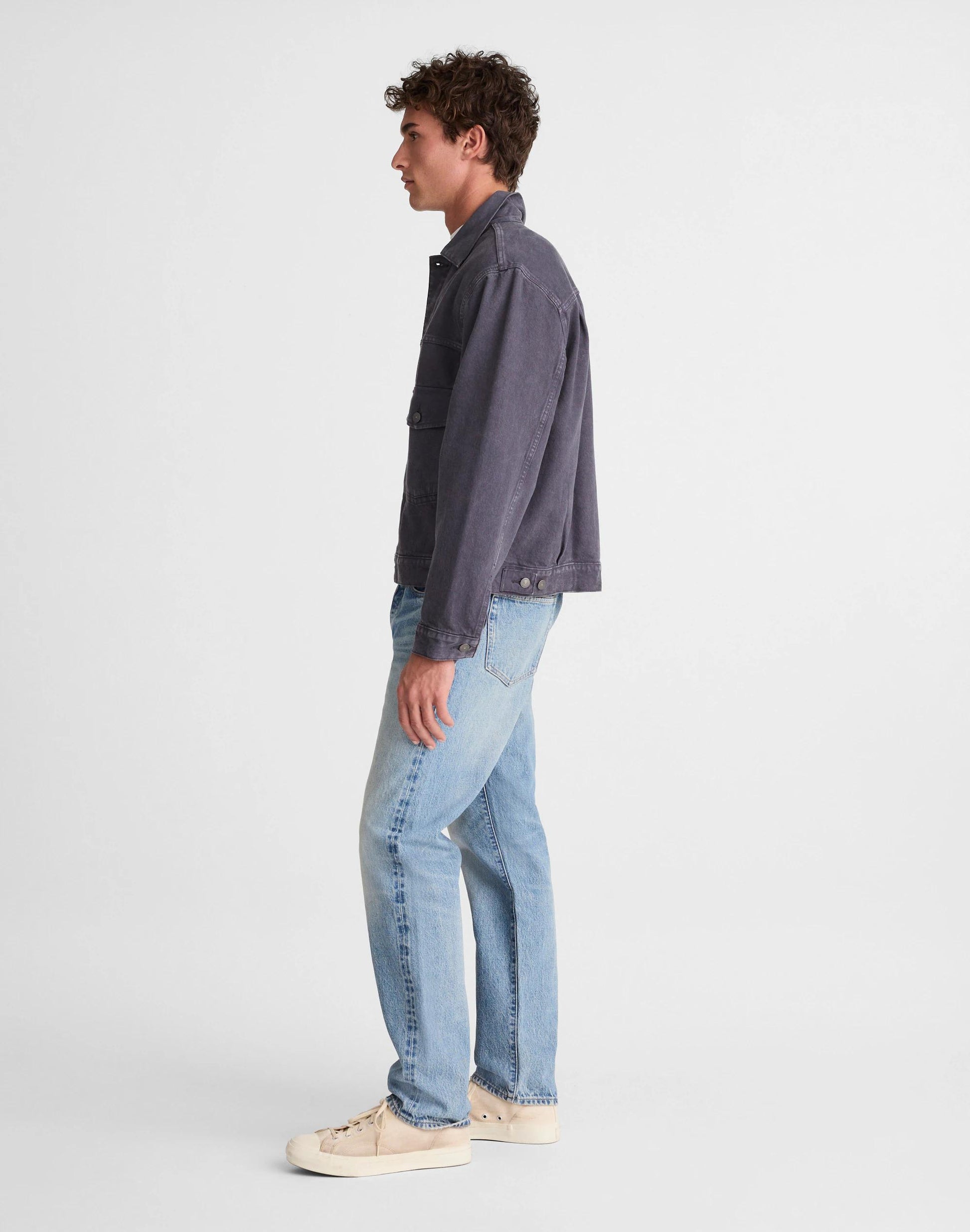 The 1991 Straight-Leg Jean in Japanese Selvedge Lamina Wash | Madewell