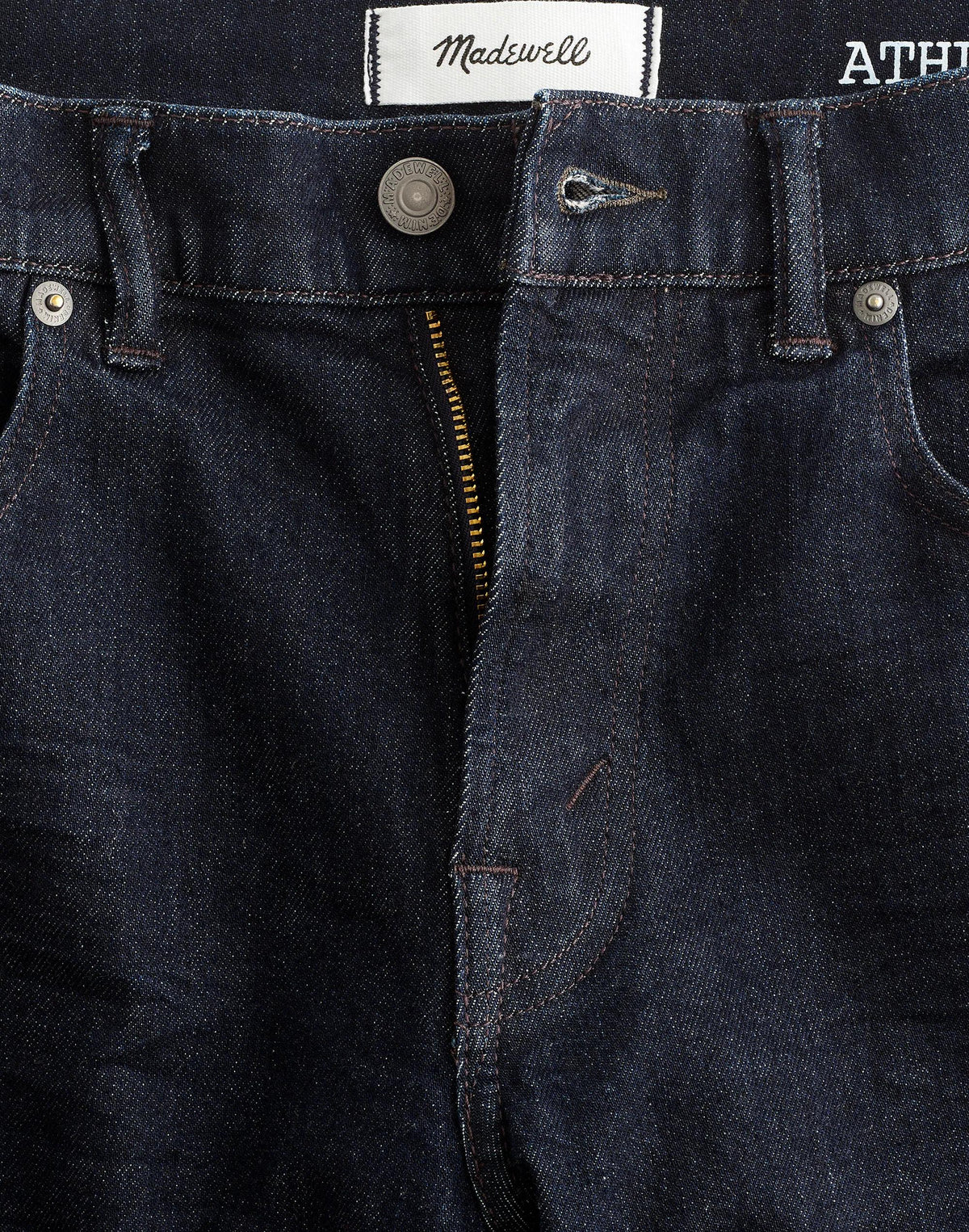 Athletic Slim Jeans Rinse | Madewell