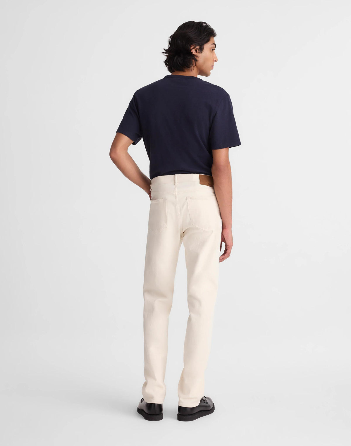 The 1991 Straight-Leg Jean in Artisan Comfort Selvedge Ecru | Madewell