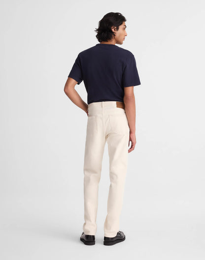 The 1991 Straight-Leg Jean in Artisan Comfort Selvedge Ecru | Madewell