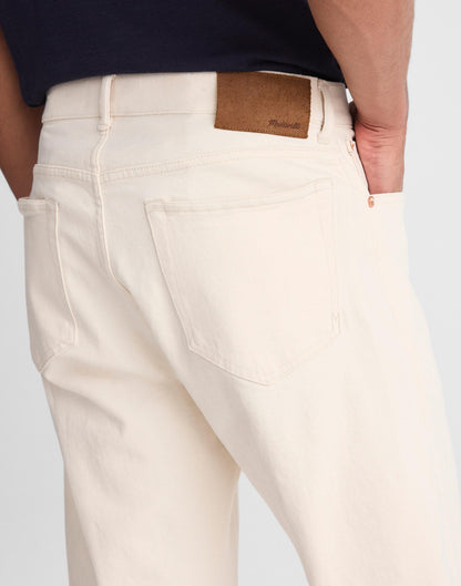 The 1991 Straight-Leg Jean in Artisan Comfort Selvedge Ecru | Madewell