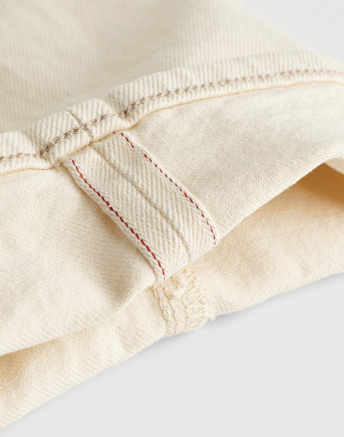 The 1991 Straight-Leg Jean in Artisan Comfort Selvedge Ecru | Madewell