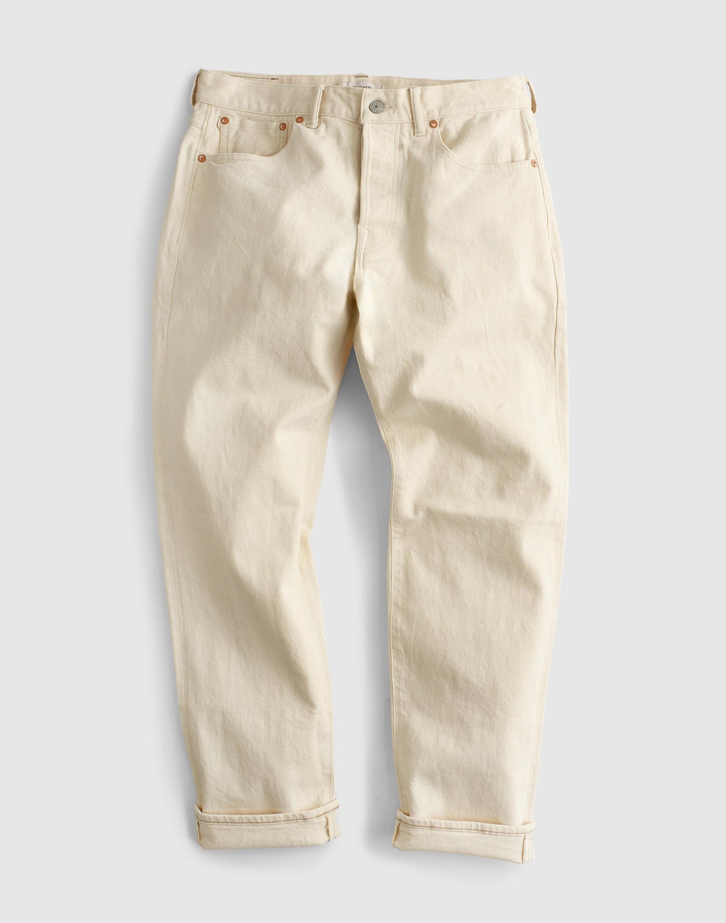 The 1991 Straight-Leg Jean in Artisan Comfort Selvedge Ecru | Madewell