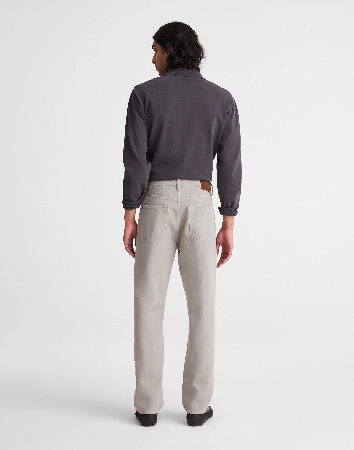 The 1991 Loose Straight Jean in Garment Dye Washed Olive | Madewell