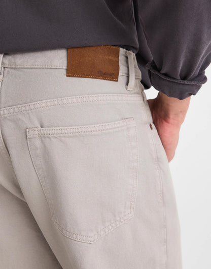 The 1991 Loose Straight Jean in Garment Dye Washed Olive | Madewell