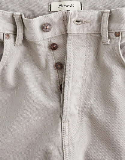 The 1991 Loose Straight Jean in Garment Dye Washed Olive | Madewell