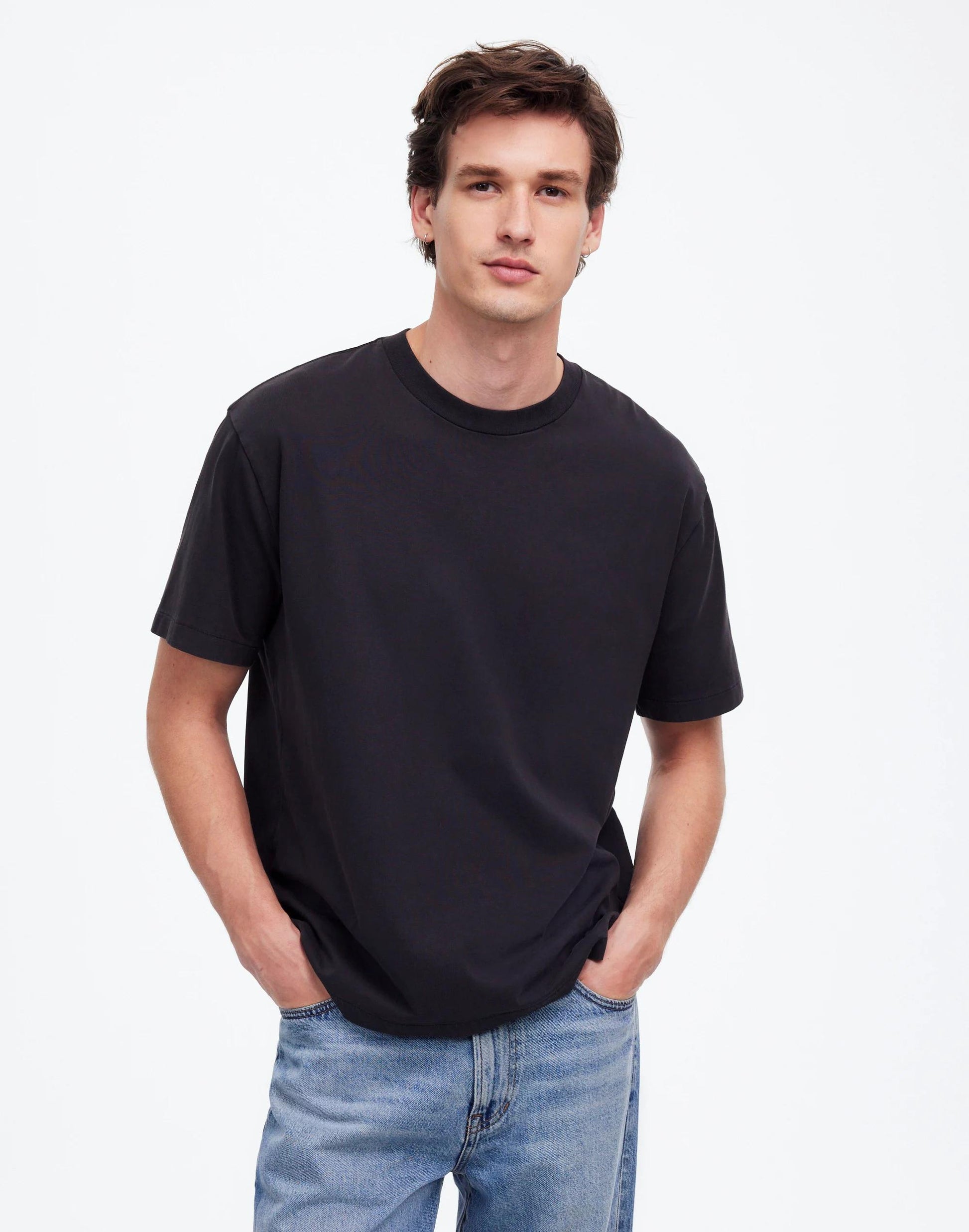 The Vintage Tee Almost Black | Madewell