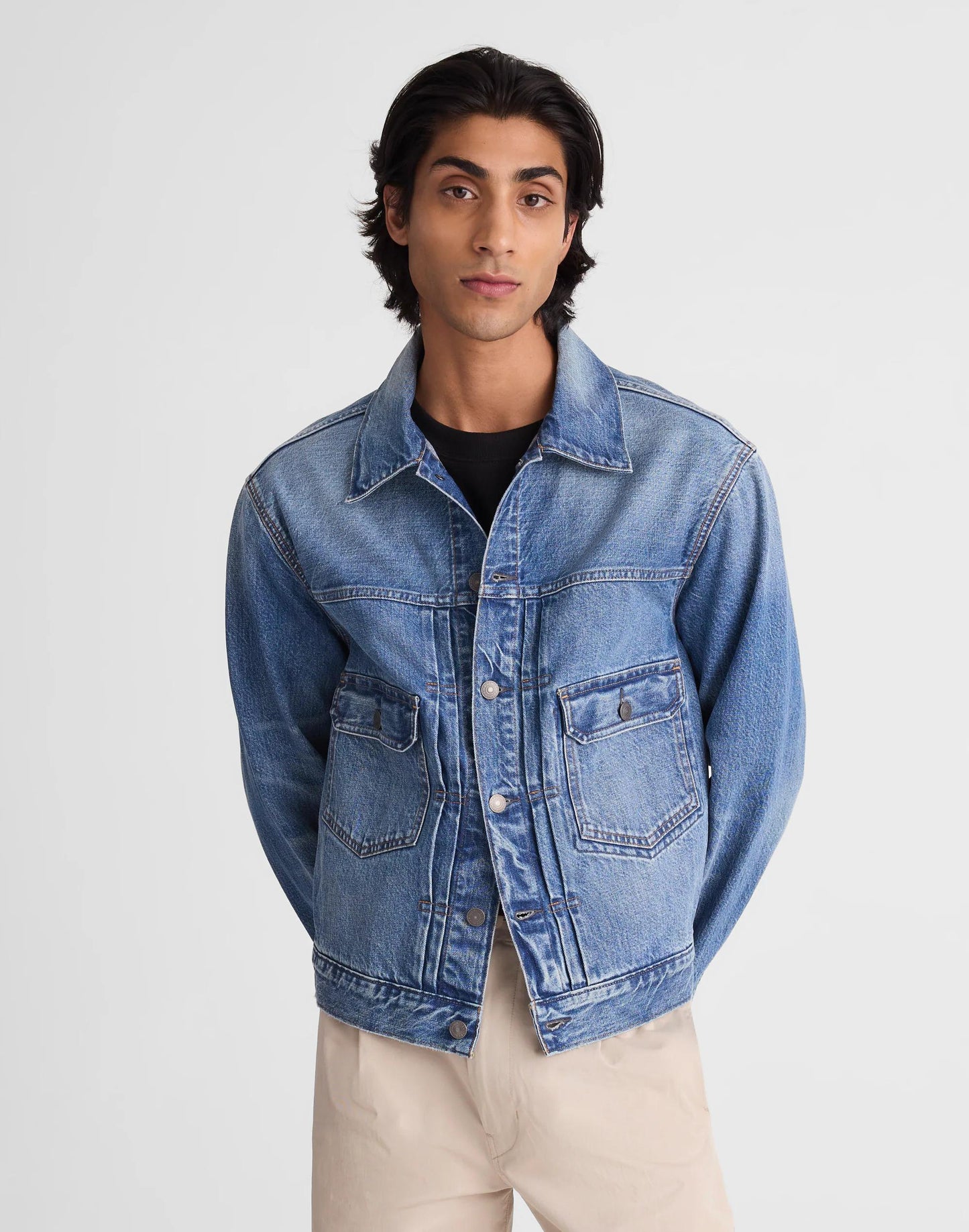 Denim Type 2 Trucker Jacket Carson Wash | Madewell