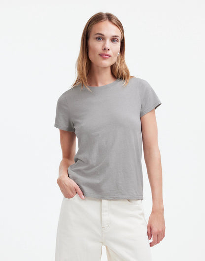 Northside Vintage Tee Light Hthr Grey | Madewell