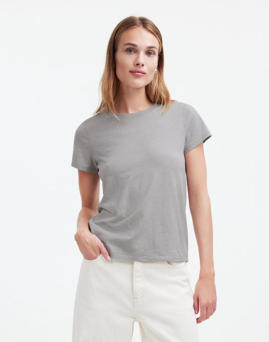 Northside Vintage Tee Light Hthr Grey | Madewell