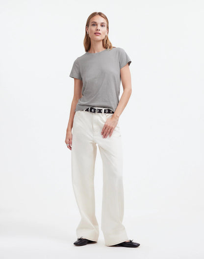 Northside Vintage Tee Light Hthr Grey | Madewell