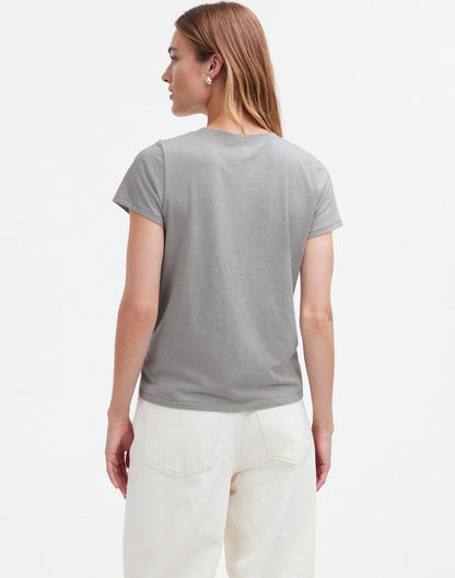 Northside Vintage Tee Light Hthr Grey | Madewell