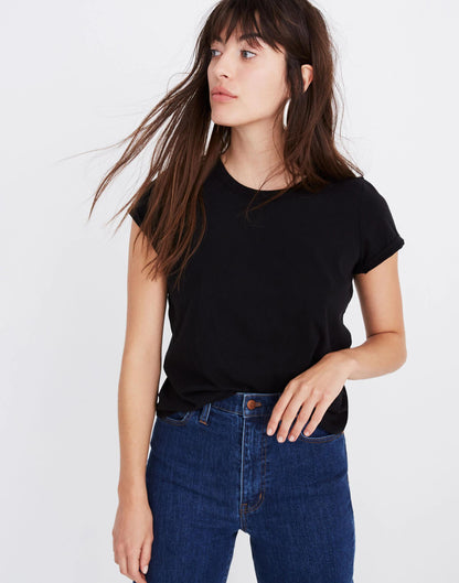 Northside Vintage Tee True Black | Madewell
