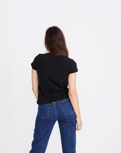 Northside Vintage Tee True Black | Madewell
