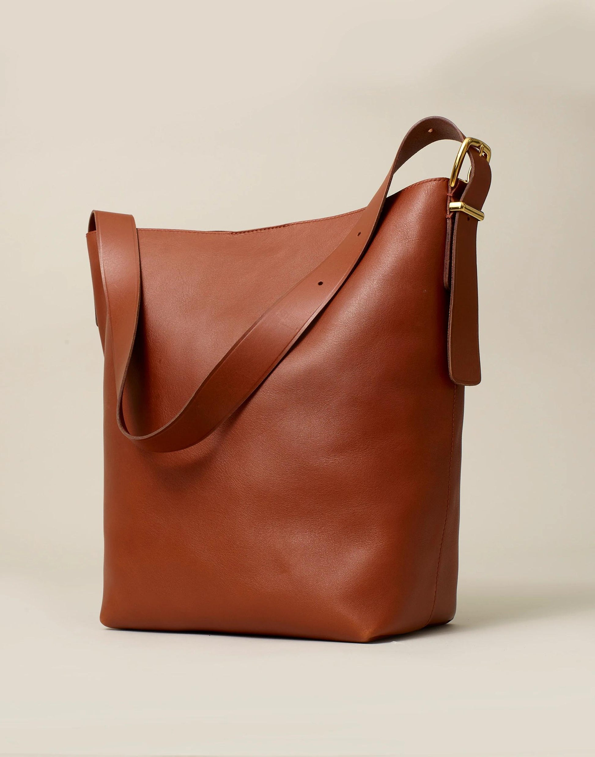 The Essential Bucket Tote Warm Cinnamon | Madewell