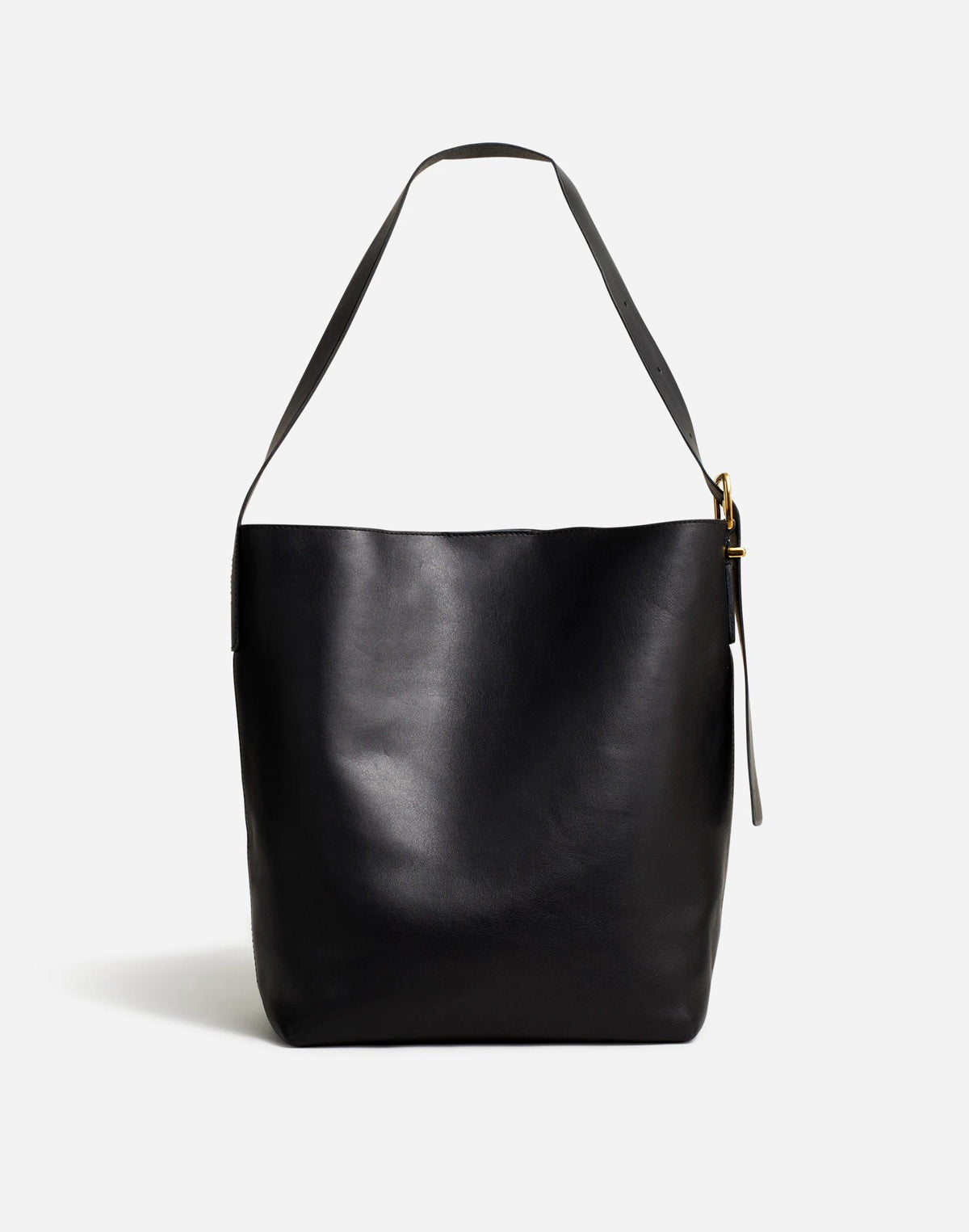 The Essential Bucket Tote True Black | Madewell