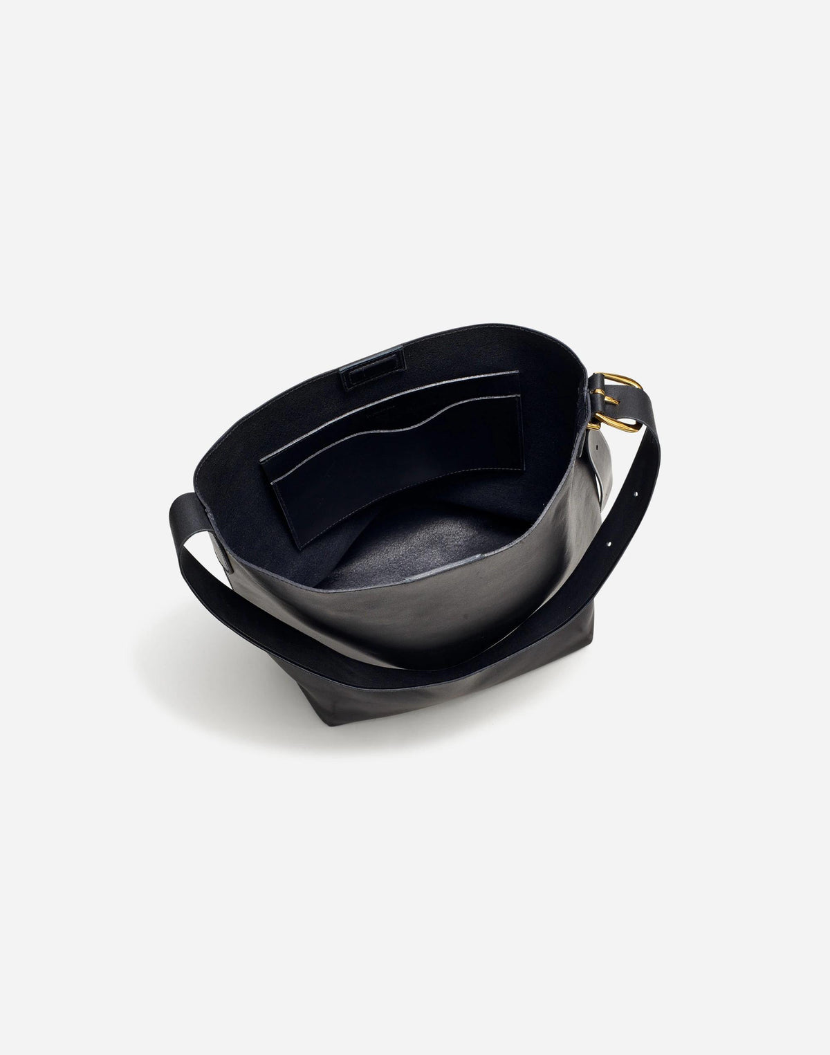 The Essential Bucket Tote True Black | Madewell