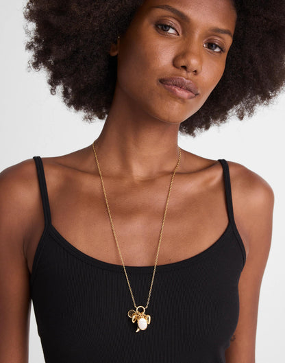 Mother-of-Pearl Charm Chain Necklace Mother Of Pearl | Madewell