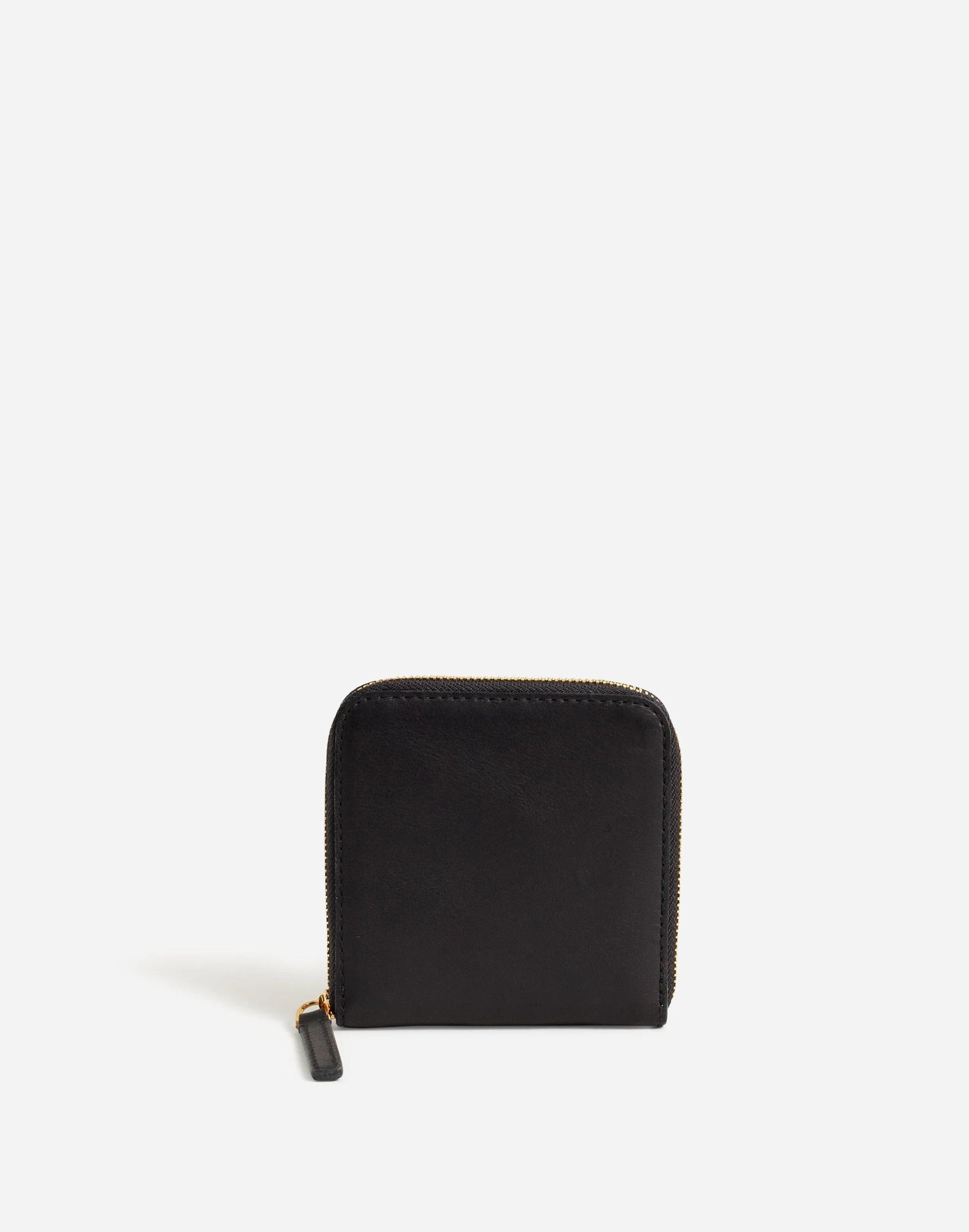 The Essential Zip Wallet True Black | Madewell