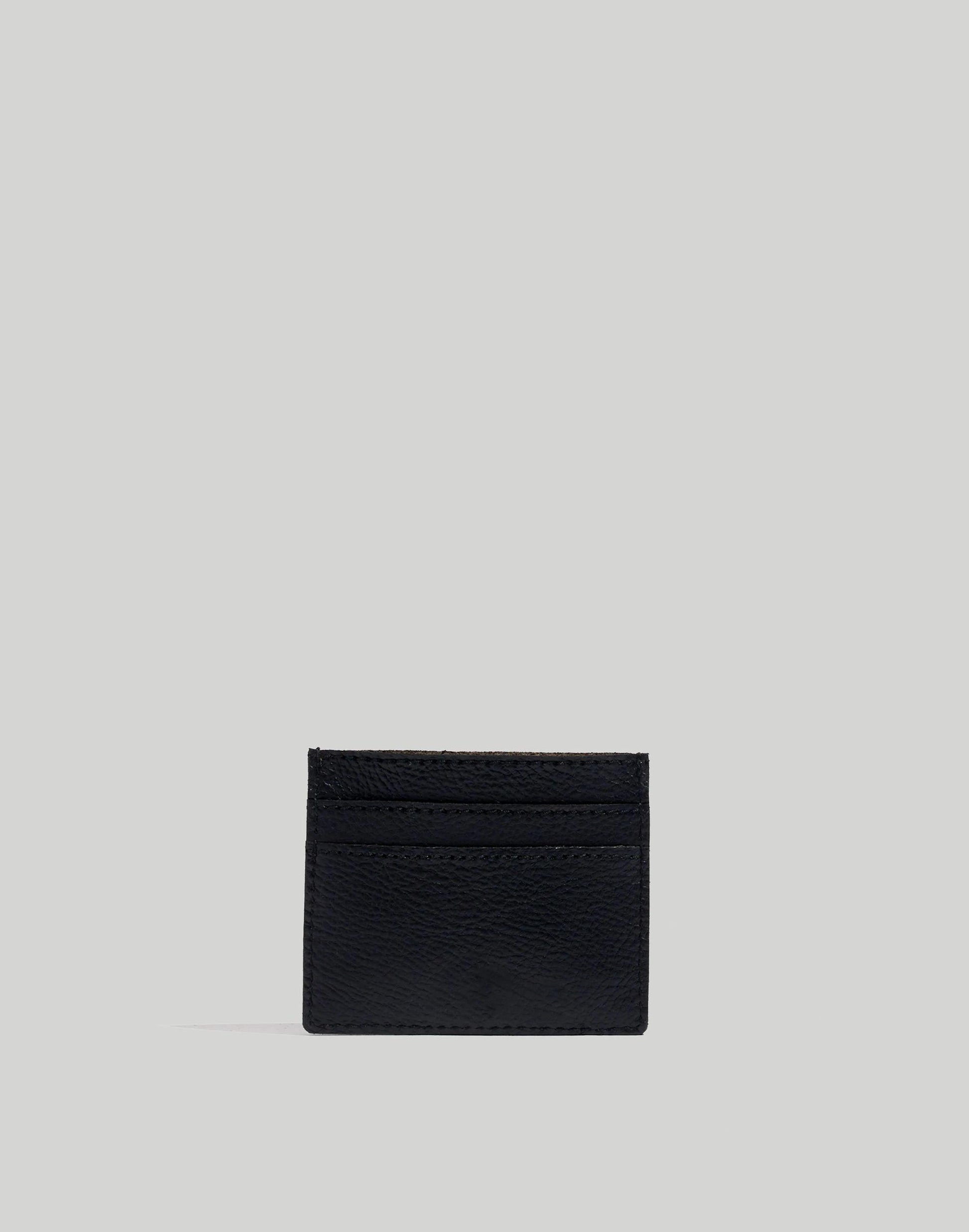 The Card Case True Black | Madewell