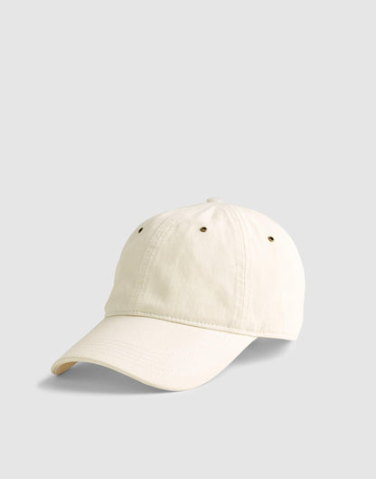 Baseball Hat in Washed Cotton Vintage Ivory | Madewell