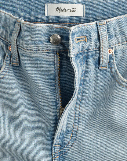 The Tall Longline Straight Crop Jean in Foster Wash Foster Wash | Madewell
